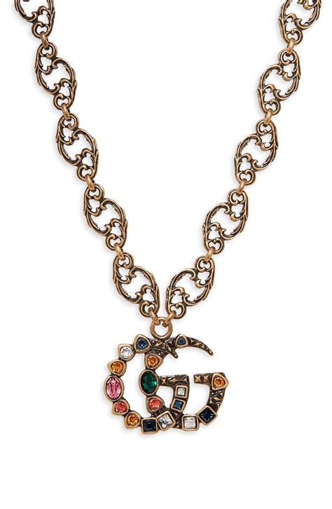 gucci nexklaces|Gucci necklace vintage.